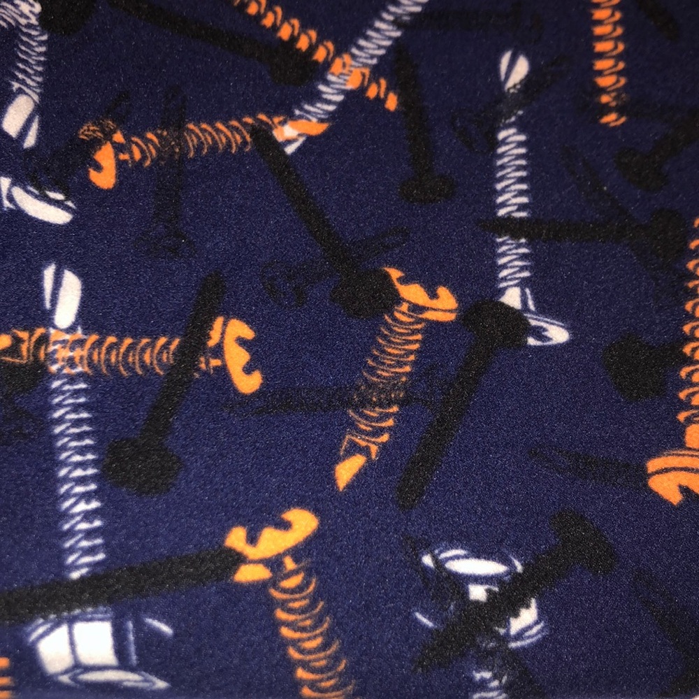 LuLaRoe TC leggings- screws & nails, navy